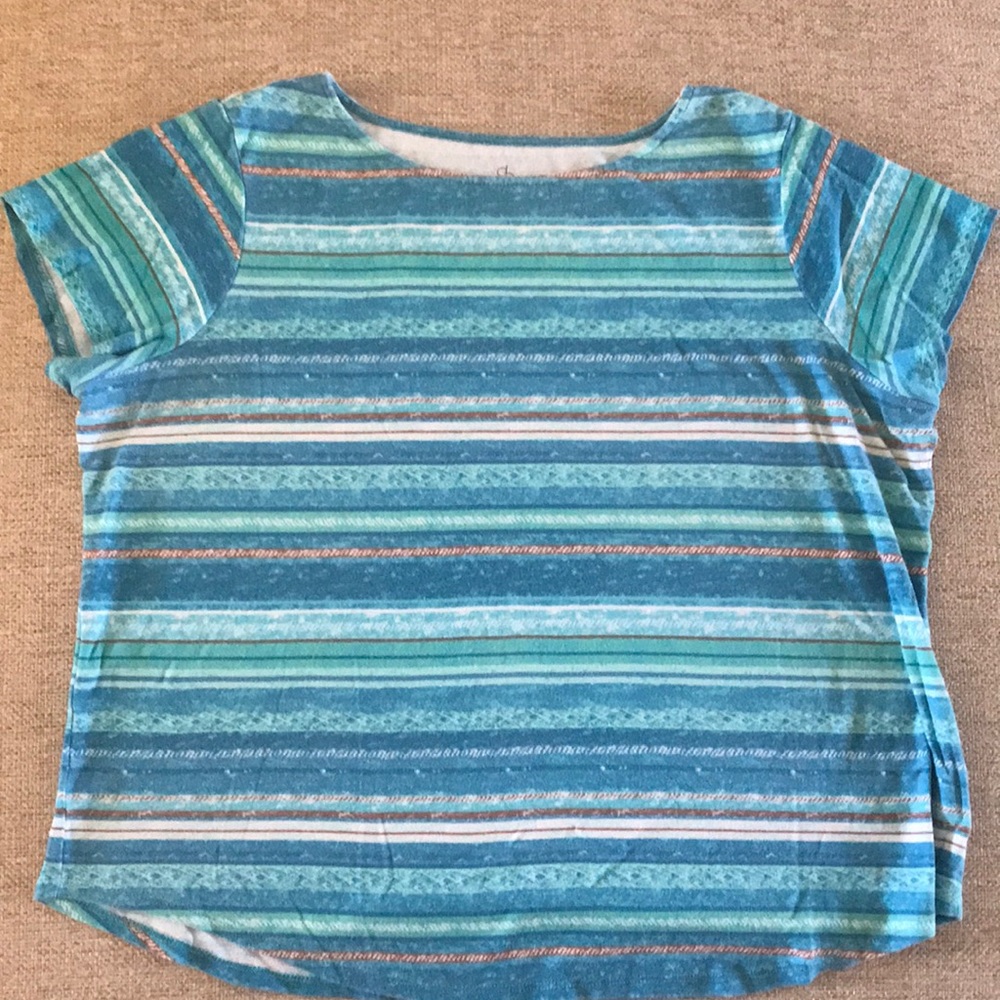 Christopher & Banks CB Striped Tee